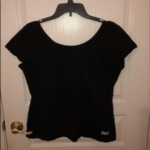 black everlast shirt